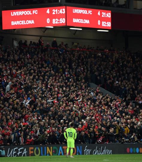 Lionel Messi Vs Liverpool: Barca Captain Left In Tears