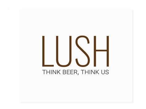 Lush Beer Logo by Mrinal Sarker on Dribbble