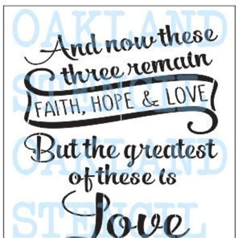 Faith Hope Love - Etsy