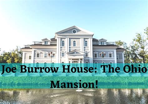 Joe Burrow House: The Ohio Mansion!