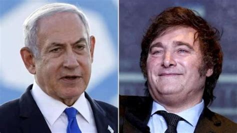 Benjamín Netanyahu invitó a Javier Milei a visitar Israel POLÍTICA El ...