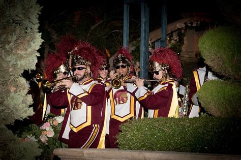 USC Marching Band at Ceremony