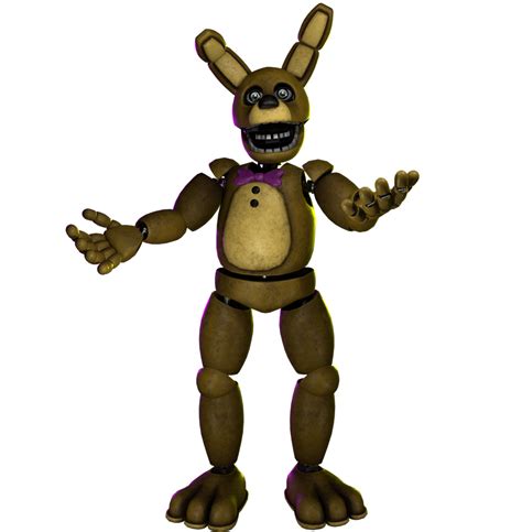 FNaF Help Wanted: Spring Bonnie Render by ThatManZan on DeviantArt