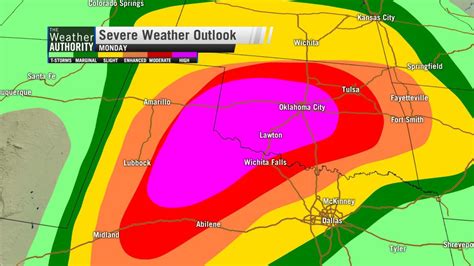 Rare *HIGH RISK* For Severe Weather For Texas & Oklahoma Today | WHNT.com