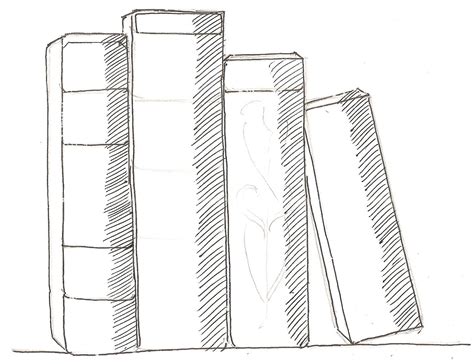 how to draw books in shelf which can be read | Book drawing, Easy drawings, Bookshelves