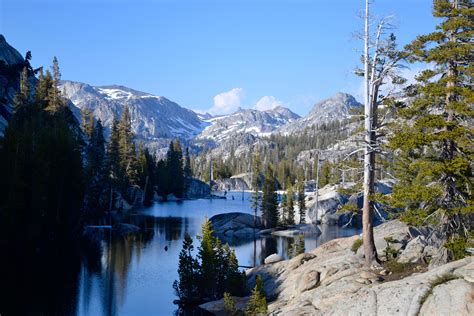 Buck Lakes in the Sierra Nevada Mountains was a lake I visited on my first backpacking trip ...