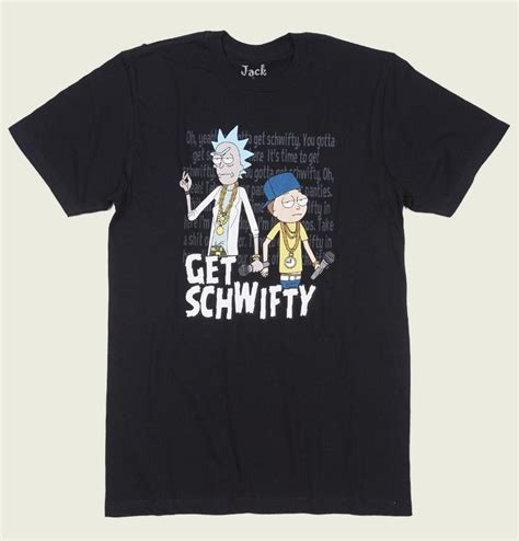 RICK AND MORTY GET SCHWIFTY Unisex T-shirt | Graphic tee shirts, Cat ...