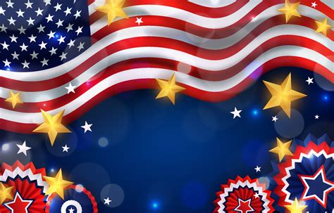 4th of July Patriotism Background 7938988 Vector Art at Vecteezy