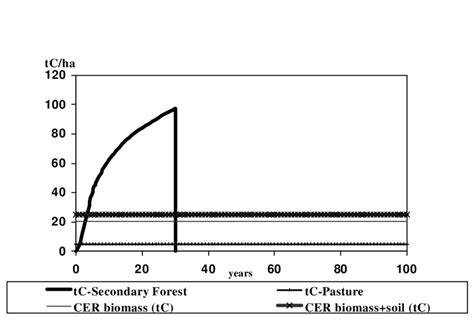 Carbon sequestration in secondary forest -30-year project, Ecuador ...