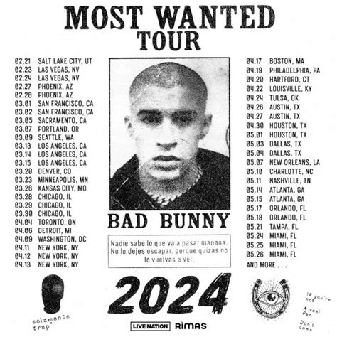 Bad Bunny announces Most Wanted Tour for 2024 - Good Morning America