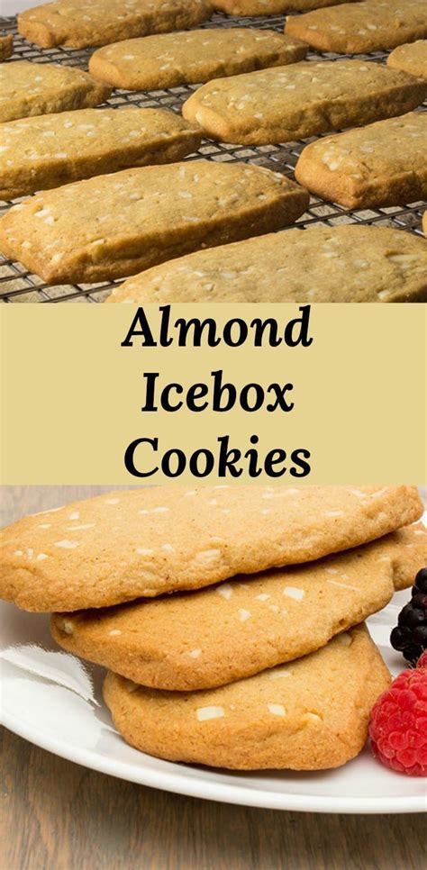 German Almond Icebox Cookies | Pear Tree Kitchen