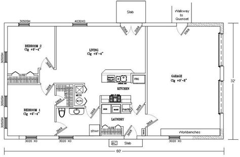 7 Images Quonset Hut Floor Plans And Review - Alqu Blog