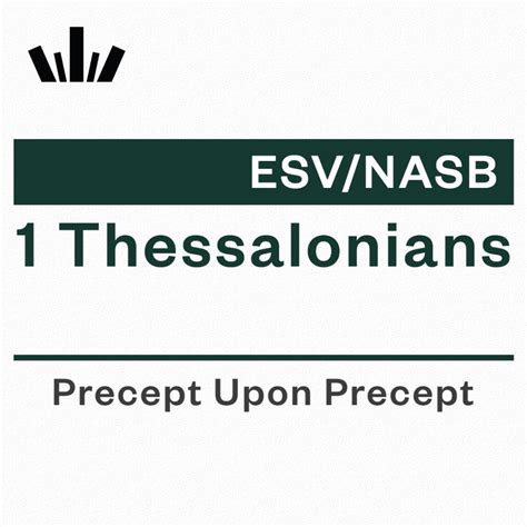 1 Thessalonians - 'Precept Upon Precept' Bible Study - Precept UK