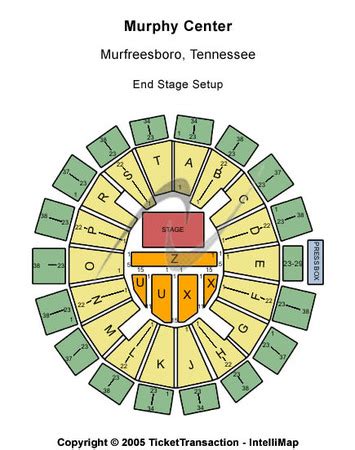 Murphy Center Tickets in Murfreesboro Tennessee, Murphy Center Seating Charts, Events and Schedule