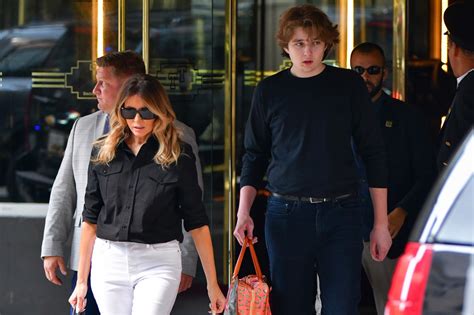 Wow! Barron Trump causes a sensation in New York with his mother Melania because of his height