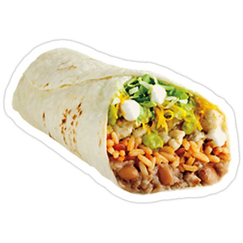 "Burrito" Stickers by Brandon & Jaymiee | Redbubble