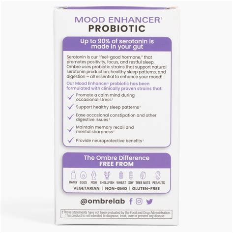 Mood Enhancer - Targeted Psychobiotics for Mental Health | Ombre