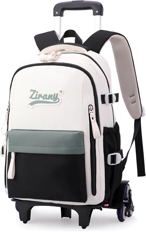 Amazon.com | Girls Boys Backpacks with Wheels, School Bags Rolling ...