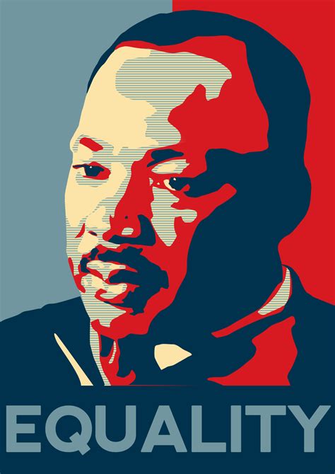 Martin Luther King Poster by MalteBlom on DeviantArt