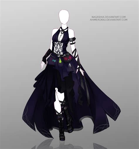 Adoptable Auction 39 CLOSED | Fashion design drawings, Anime dress, Art ...