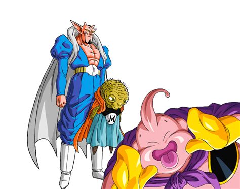 Dabura, Babidi and Majin Buu [Shin Budokai] by Maxiuchiha22 on DeviantArt