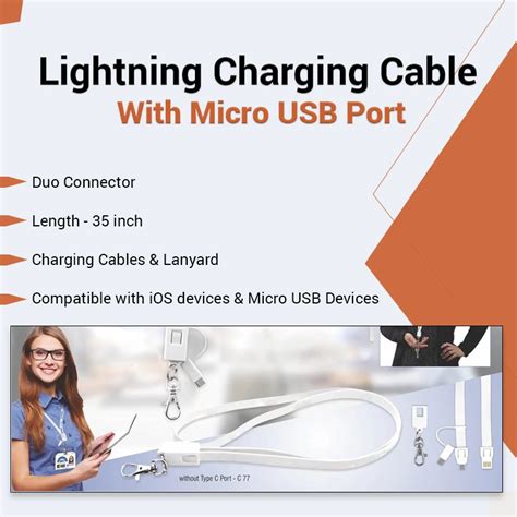 Lightning Charging Cable With Micro USB Port Joytree Global