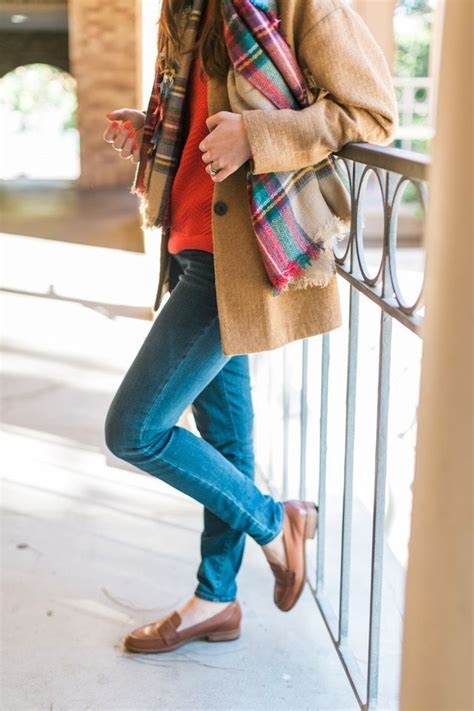 Layering with Color | M Loves M | Winter fashion outfits casual, Jeans and loafers outfit ...