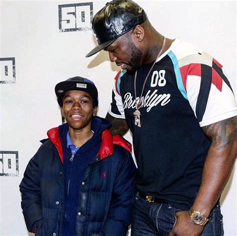 50 Cents' son sheds tears of joy when he meets his father for the first ...