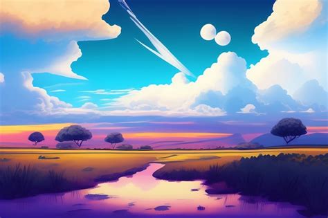 Imágenes de Paisaje Anime - Descarga gratuita en Freepik