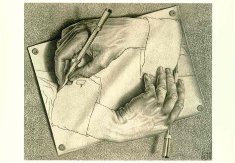 M.C. Escher's Drawing Hands