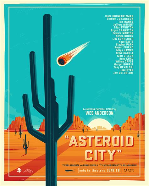 ASTEROID CITY Poster Art on Behance