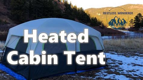 Heated Cabin Tent | Camping The Winter Solstice - Camping Alert