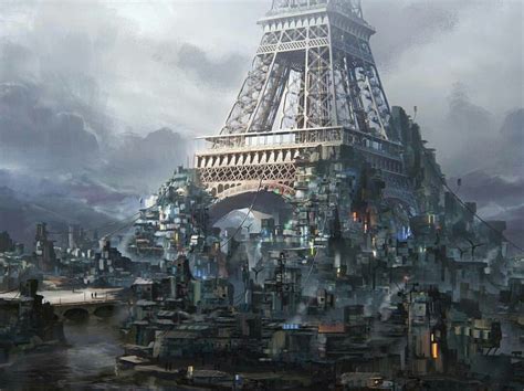 The 16 Most Beautiful Dystopian Landscapes on r/CyberPunk | Dystopian art, Fantasy landscape ...