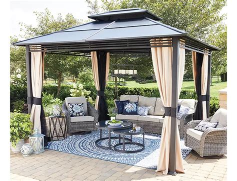 Wilson & Fisher Lakewood 5-Piece Patio Furniture Set with Hard Top ...