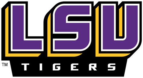 LSU Tigers Logo - Wordmark Logo - NCAA Division I (i-m) (NCAA i-m ...