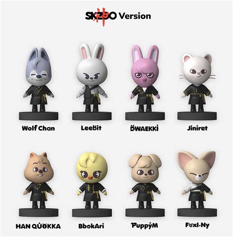 Stray Kids SKZOO Figure (神메뉴 version) - KR Multimedia