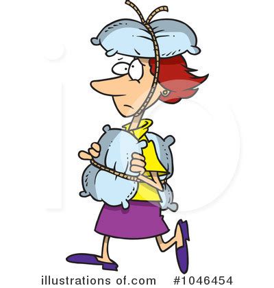 Cautious Clipart #1046454 - Illustration by toonaday