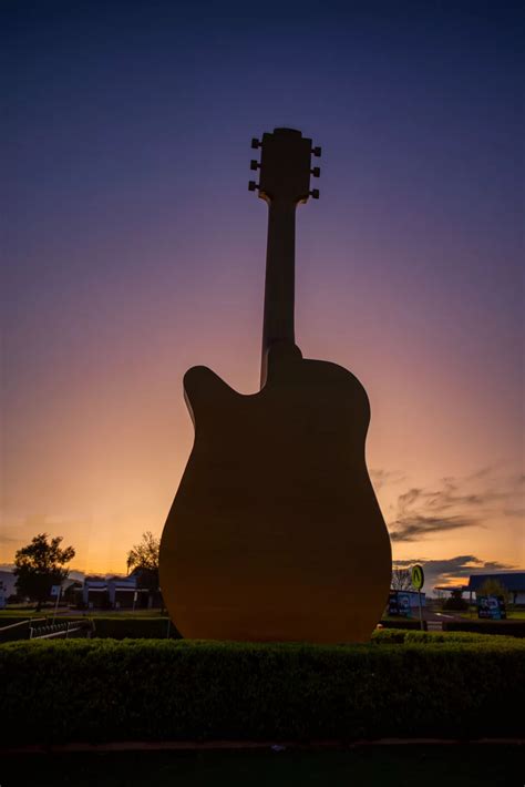 Top Photo Spots at The Big Golden Guitar statue in 2024