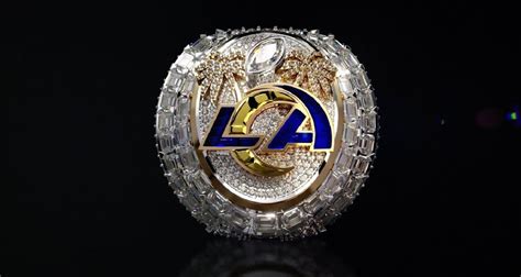 The LA Rams' Super Bowl LVI Rings Are Pure Hollywood Extravagance