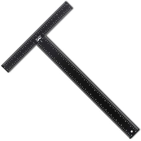 Mr. Pen - T Square, T Ruler, 18 inch Metal Ruler, T Square Ruler ...