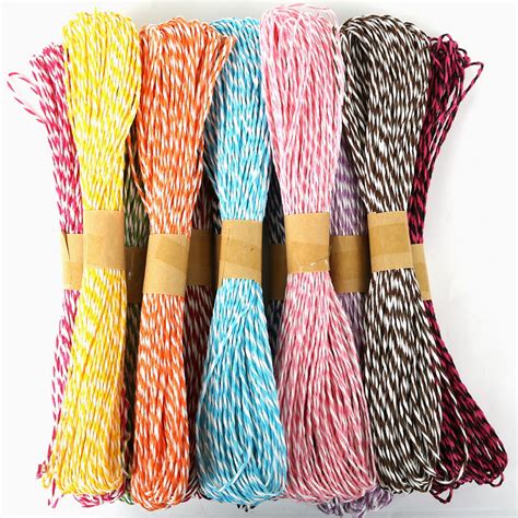 Colorful Twisted Cord Paper Twine with Competitive Price