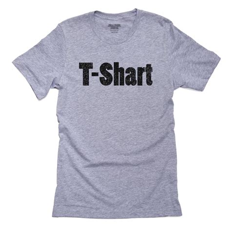 T-Shart - Simple Font Graphic Design Men's Grey T-Shirt - Walmart.com