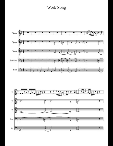 Work Song by Hozier sheet music for Voice download free in PDF or MIDI