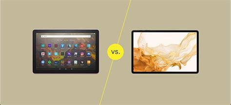 Samsung Tablet and the Amazon Fire Tablet Comparisons