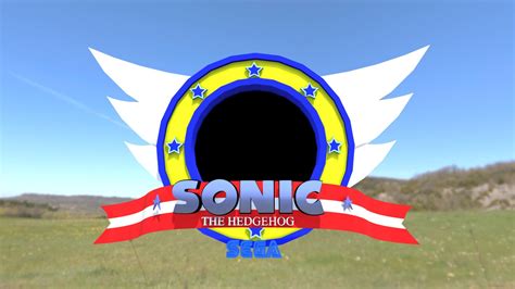 Sonic The Hedgehog - Intro logo (3D) - 3D model by MarkHarvey [c71cbbb ...