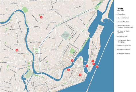 Large Recife Maps for Free Download and Print | High-Resolution and Detailed Maps