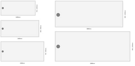 DAANIS: 1200 X 800 Walk In Shower Enclosure