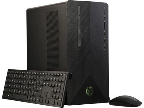 Refurbished: HP Gaming Desktop Pavilion 690-0067c AMD Ryzen 7 1700 16GB DDR4 1TB HDD AMD Radeon ...