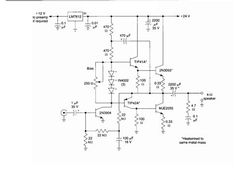 10 Watt Audio Amplifier