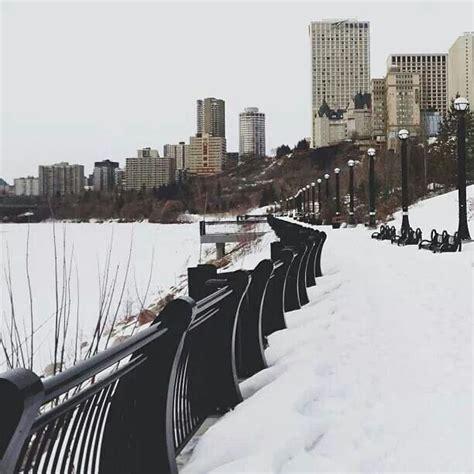 Edmonton river valley snow | Outdoor, Travel, River